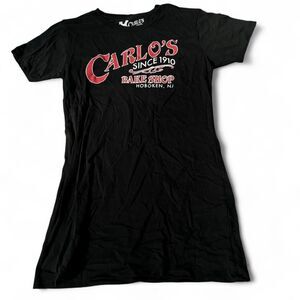 Buddy Valastro Carlo's Bake Shop Hoboken NJ Black T-Shirt Dress - Size XL